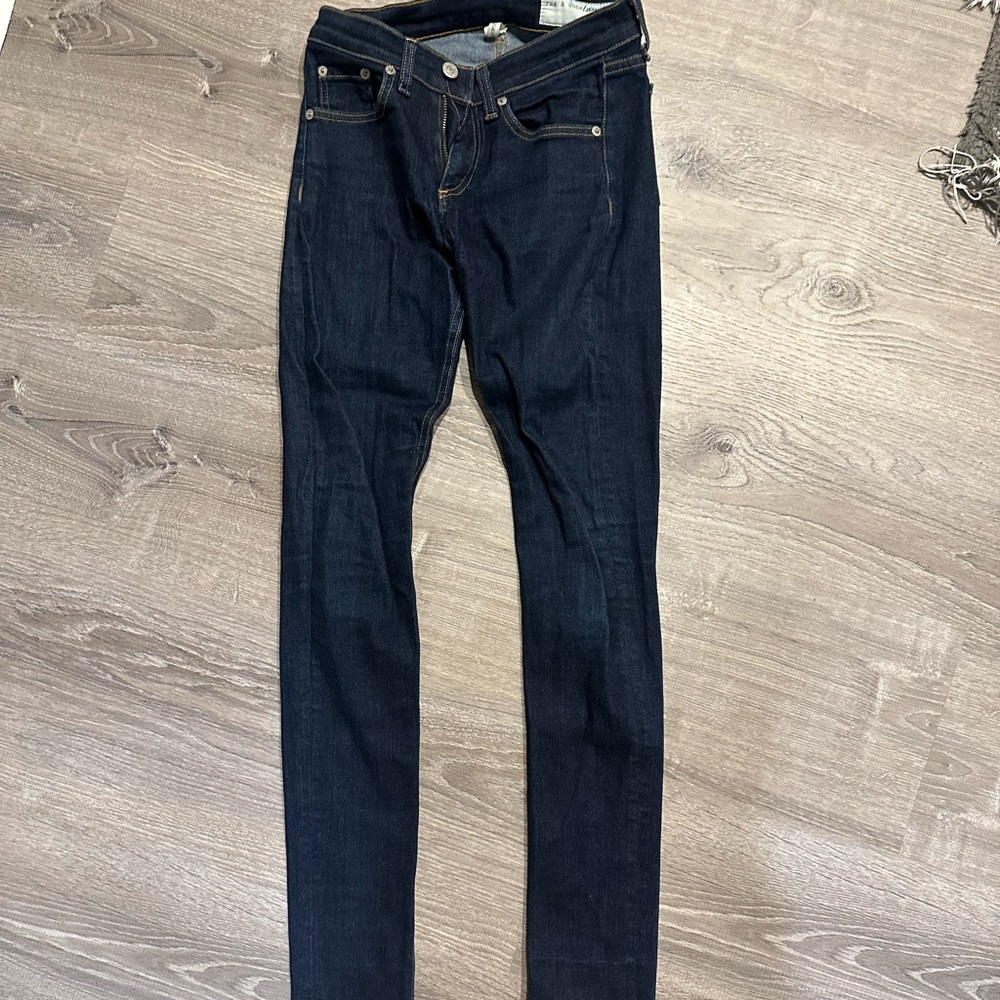 Rag & Bone High Rise Skinny Jeans size 25